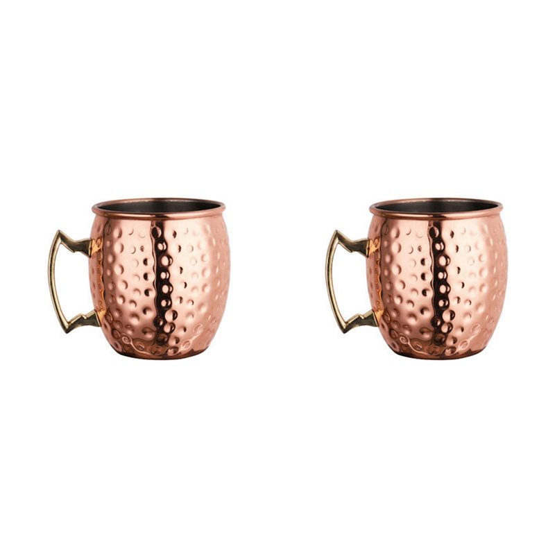 Mule Copper Mug - Juego de 2 Tazas Moscow Mule