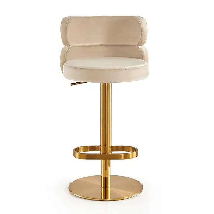 Home Bar Stools - Para moderno de lujo de acero