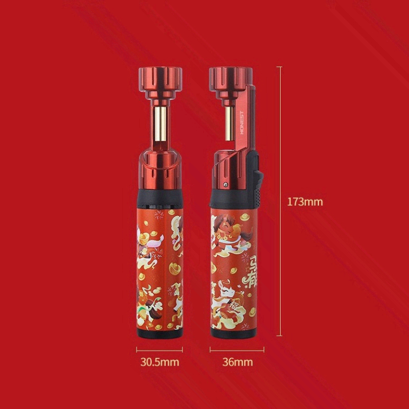 Smoking Gun Kit - Encendedor Inflable de Metal Resistente al