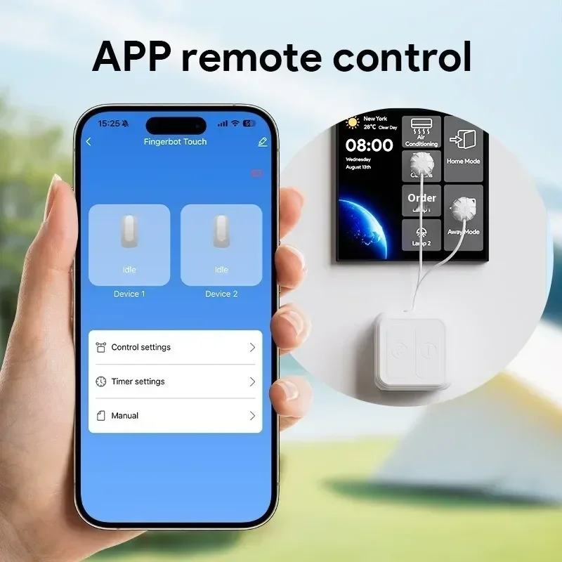 Home Barca - Tuya Fingerbot Bot interruptor Robot cortina