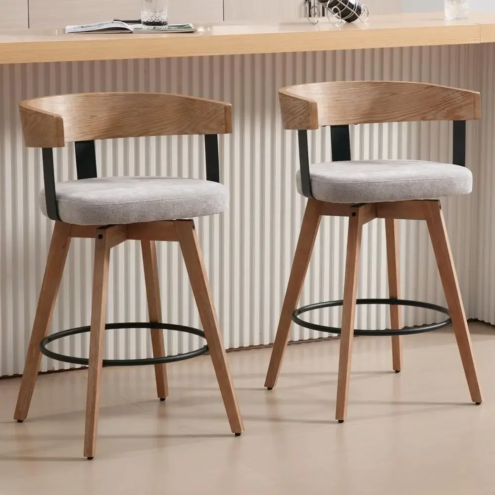Home Bar Stools - Juego de 2 taburetes de bar