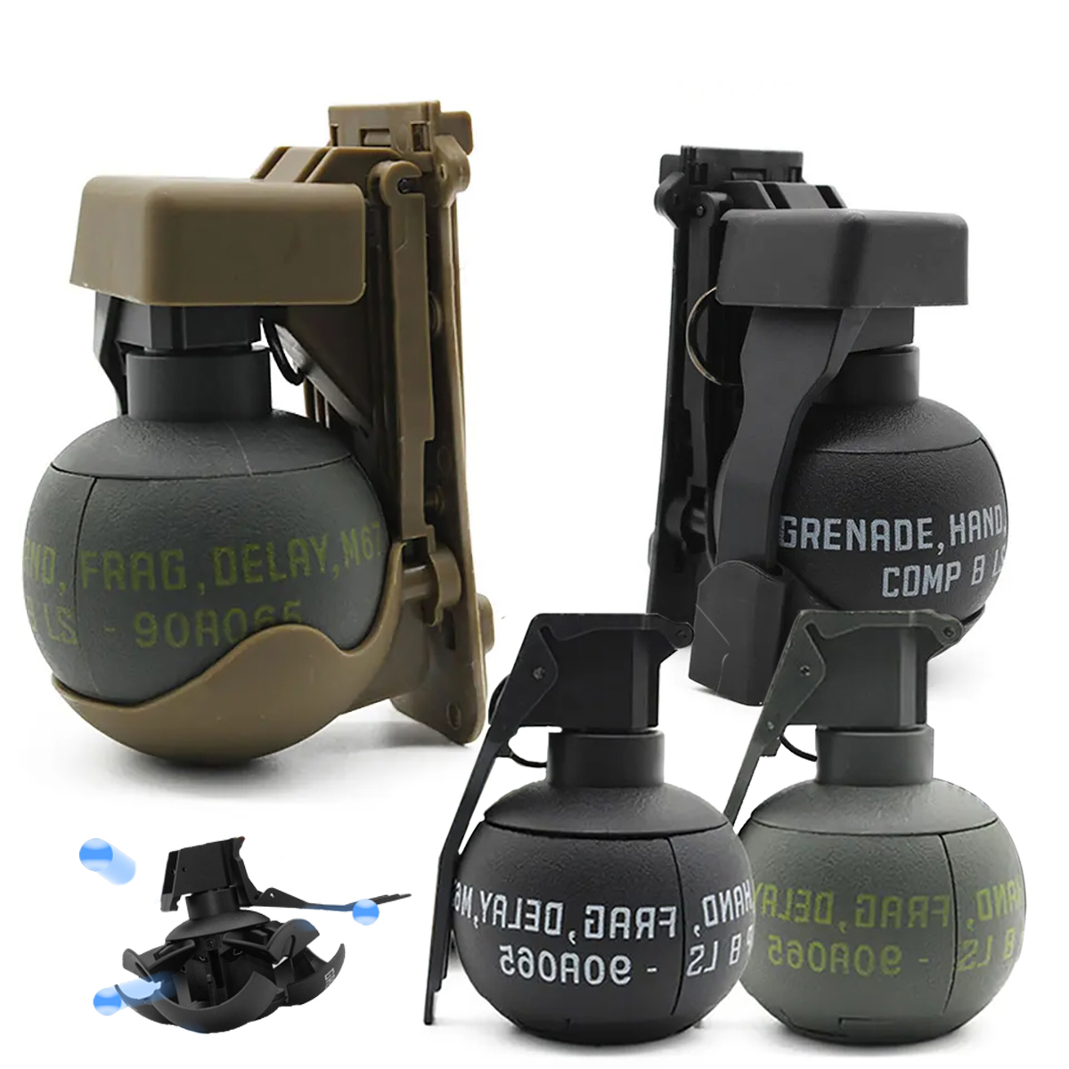 Smoking Gun Kit - Set de Modelos de Granadas Tácticas
