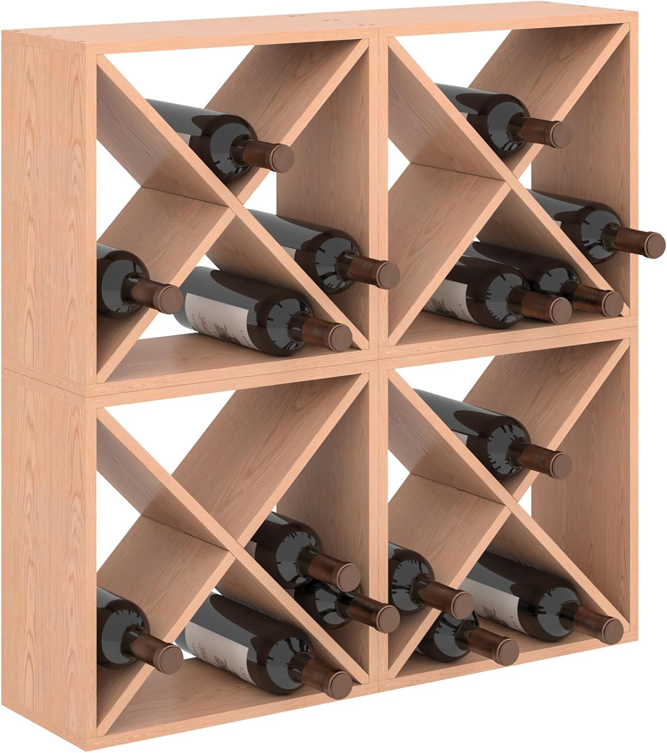 Home Bar Shelf - Estante para 96 Botellas de Vino,