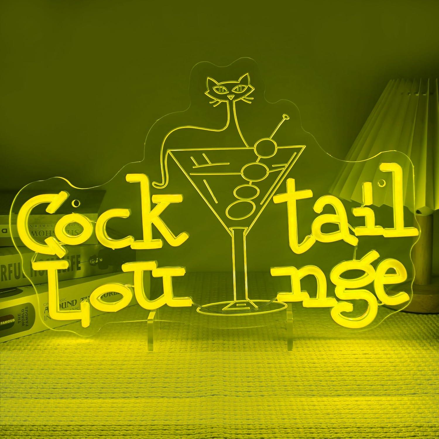 Home Bar Signs - Letrero de Neón para Bar, Luz