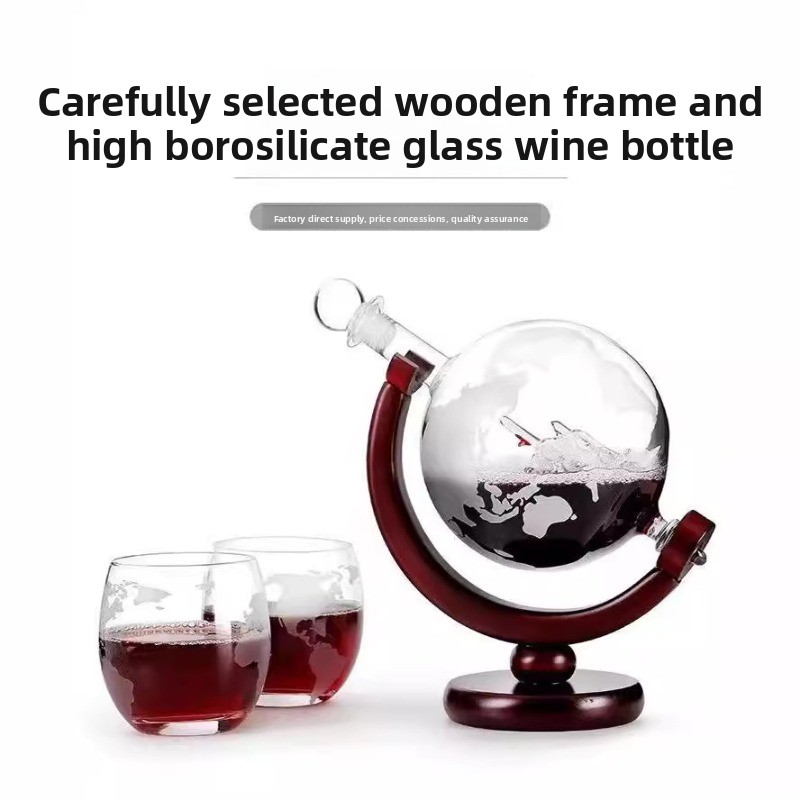Juego de Decantador de Whisky  - Decanter Globe Set reseña y precio