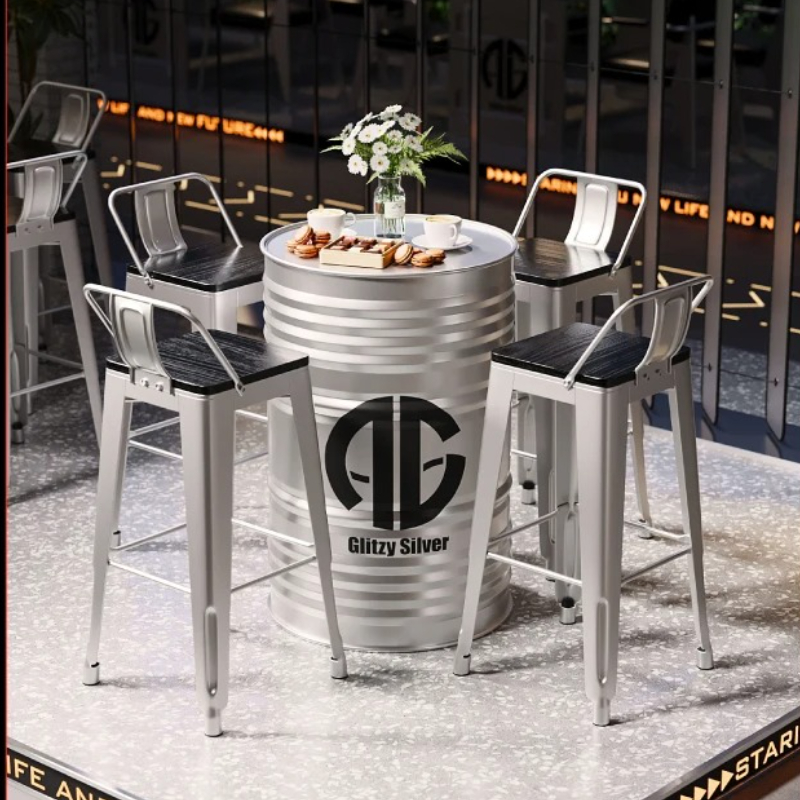 ‌ Mesa de Bar Industrial |   T - Home Bar Stools reseña y precio