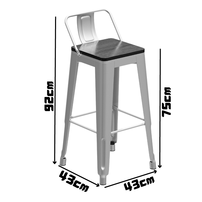 ‌ Mesa de Bar Industrial |   T - Home Bar Stools reseña y precio
