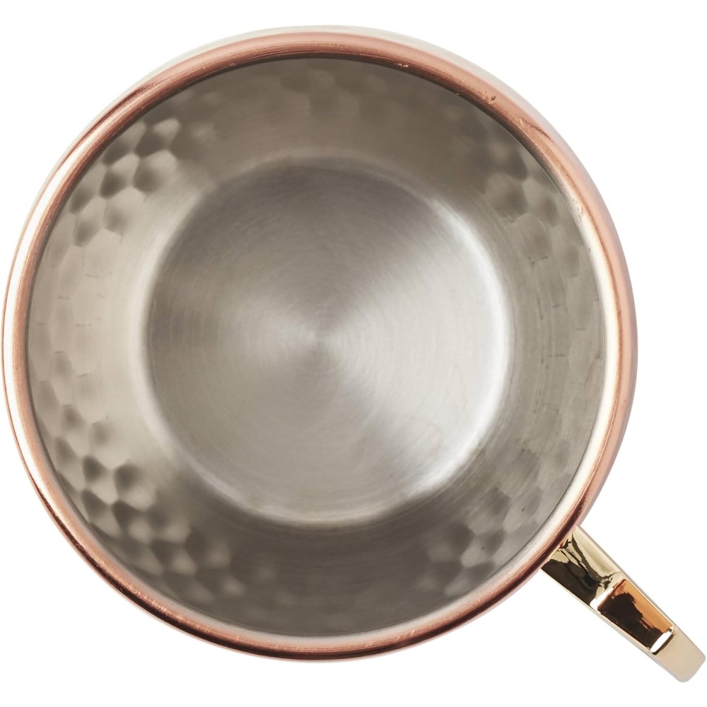 Juego de 2 Tazas Facetadas de  - Mule Copper Mug reseña y precio