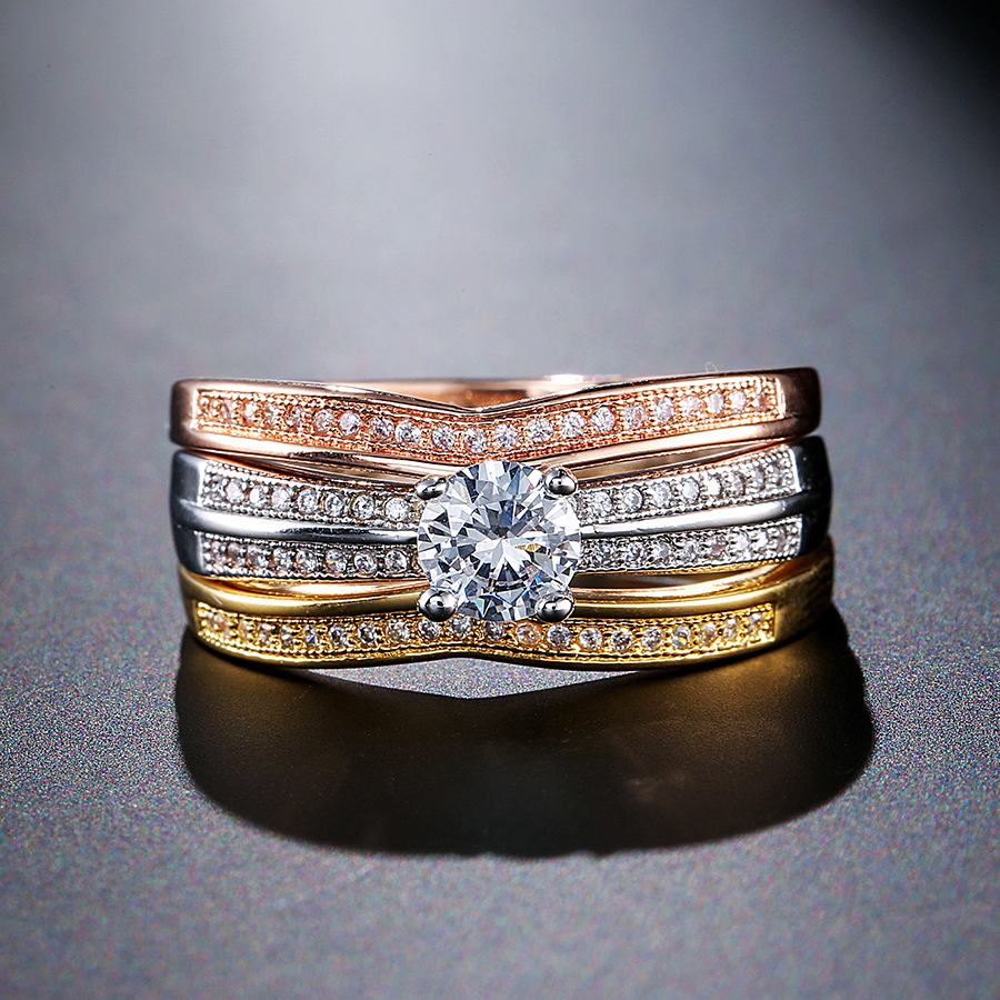 Anillo De oro De 18 quilates p - Bar Cart Gold reseña y precio