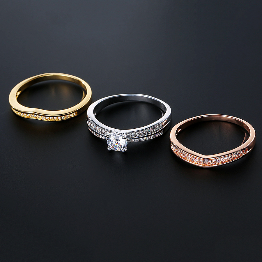Anillo De oro De 18 quilates p - Bar Cart Gold reseña y precio