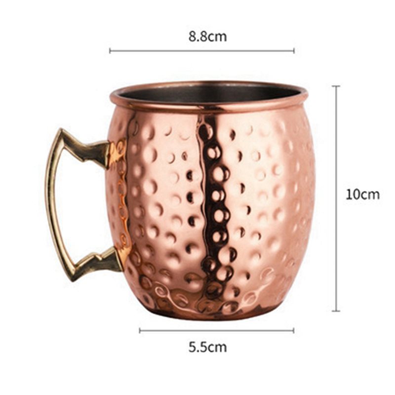 Juego de 2 Tazas Moscow Mule d - Mule Copper Mug reseña y precio