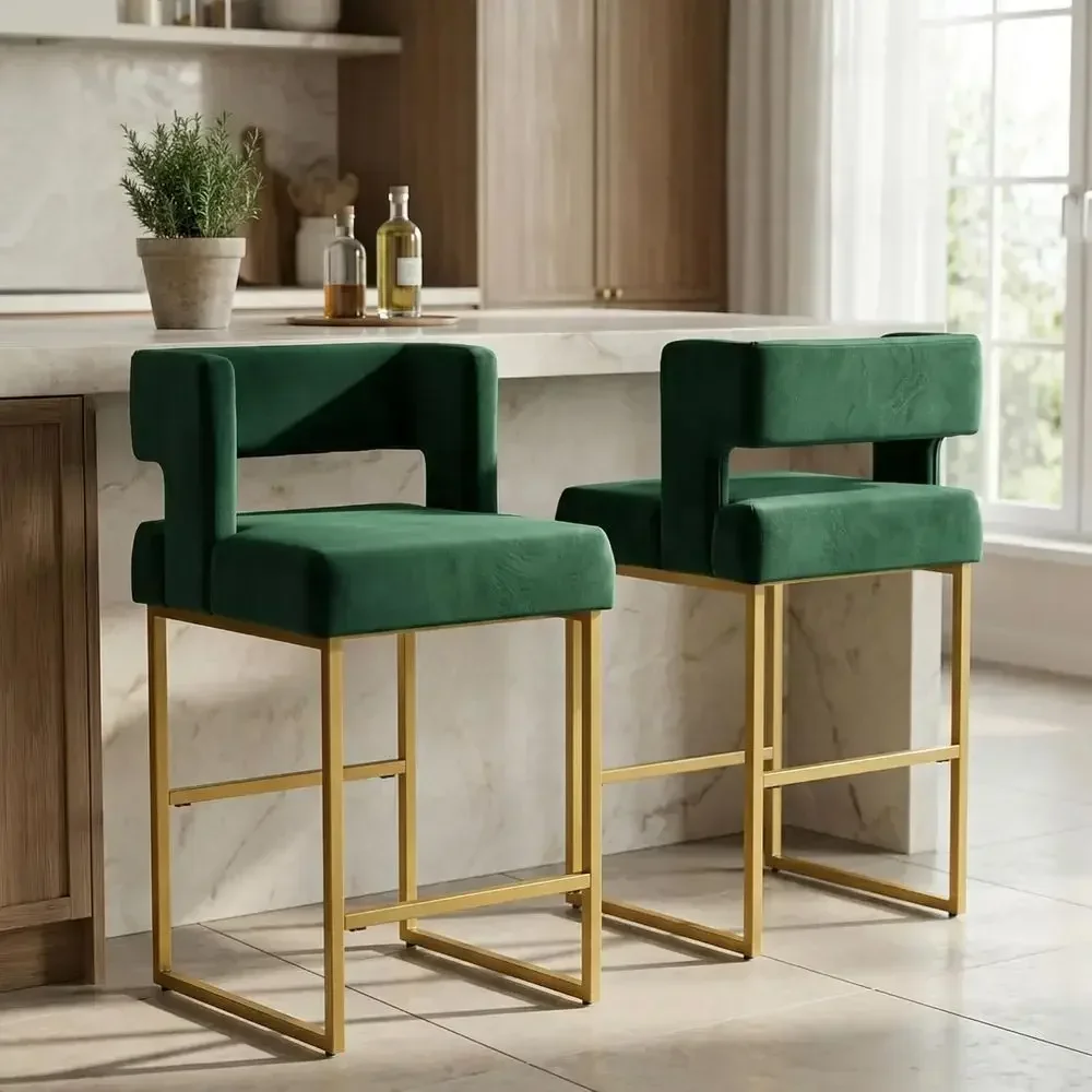 Juego de 2 Taburetes de Bar de - Home Bar Stools reseña y precio