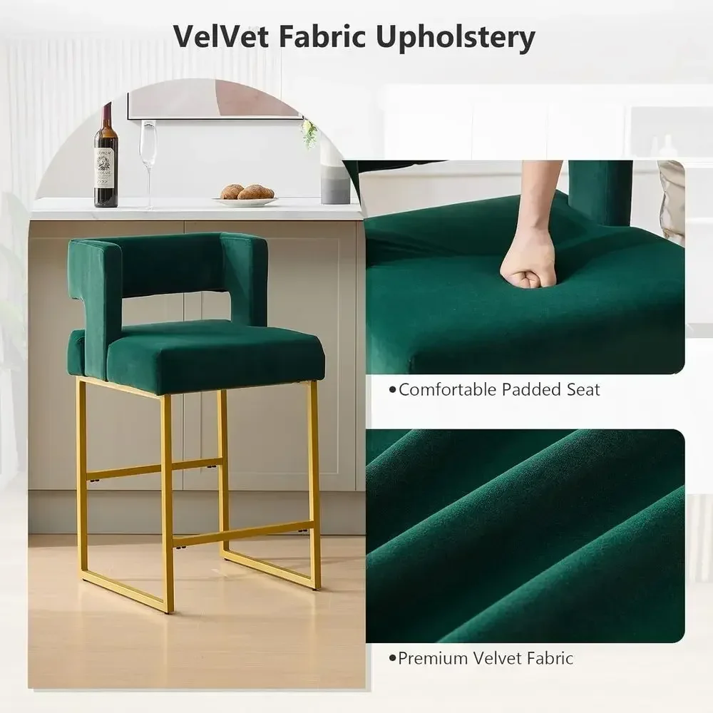 Juego de 2 Taburetes de Bar de - Home Bar Stools reseña y precio