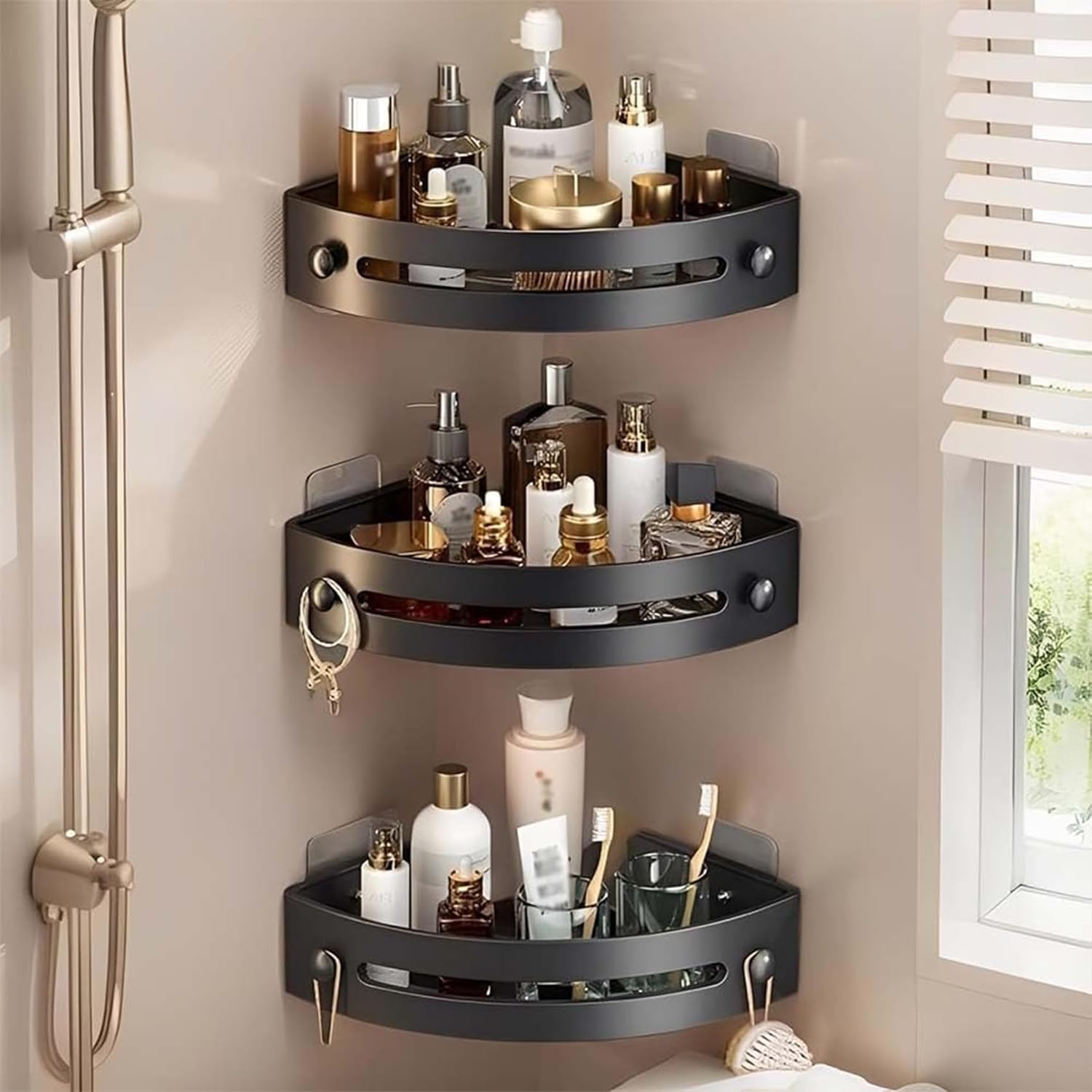 Organizador de Ducha Triangula - Home Bar Shelf reseña y precio