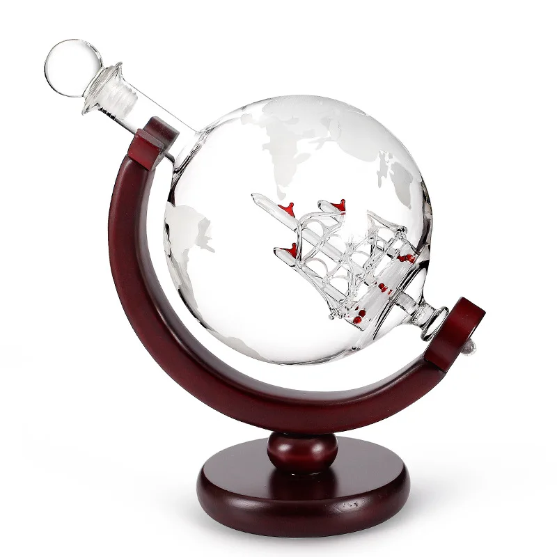 Decantador de whisky, globo, j - Decanter Globe Set reseña y precio