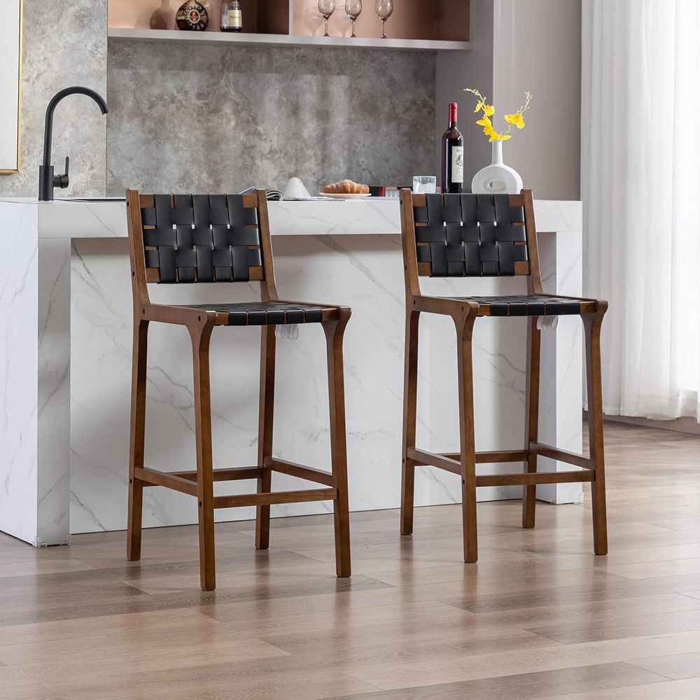 Juego de 2 taburetes de bar de - Home Bar Stools reseña y precio