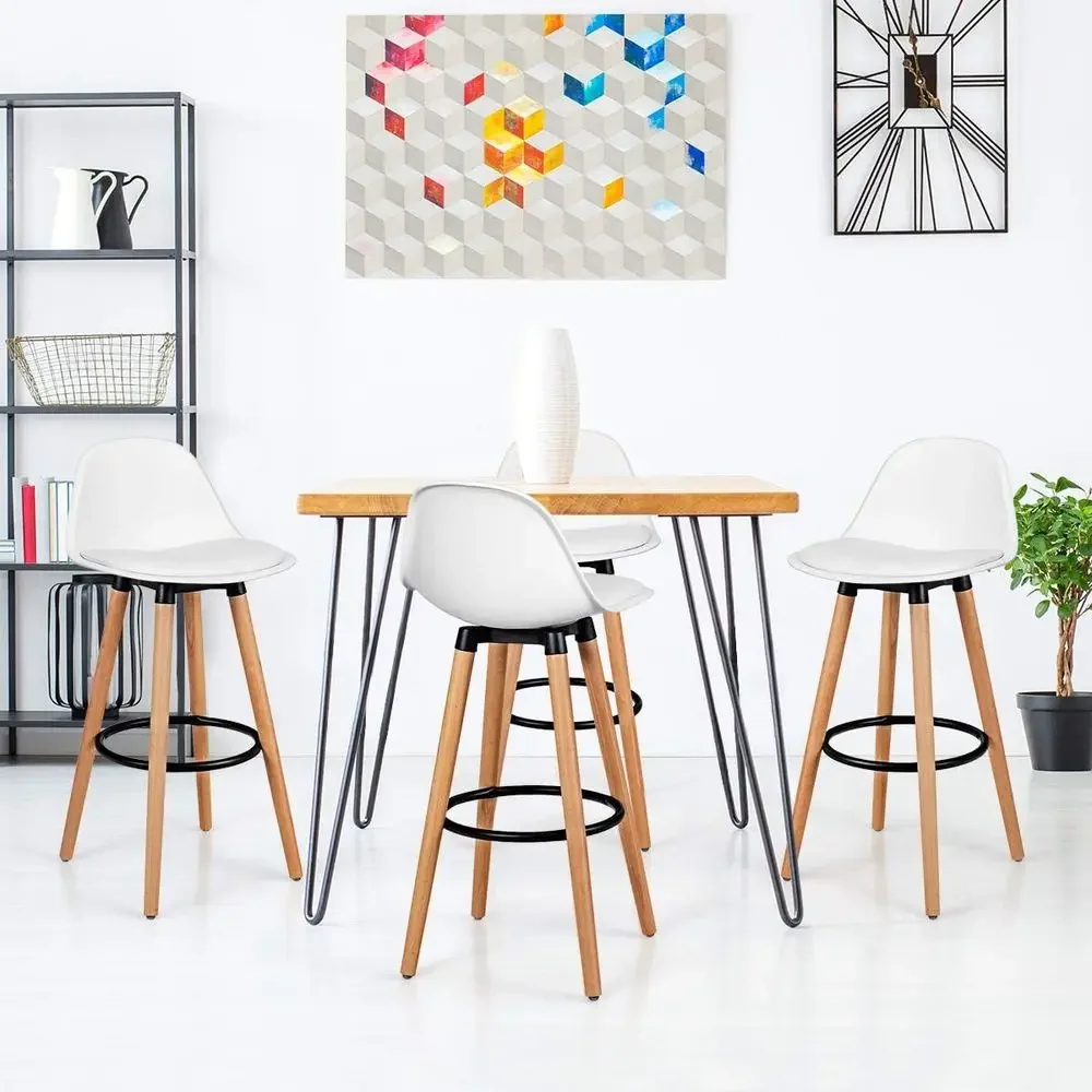 Juego de 4 Taburetes de Bar co - Home Bar Stools reseña y precio