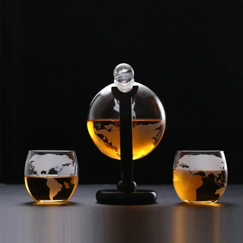 Juego de decantador de whisky  - Decanter Globe Set reseña y precio