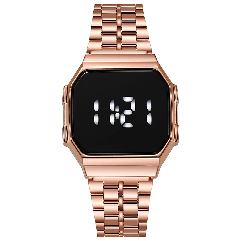 Nuevo Reloj Digital LED Táctil - Old Fashioned Glass reseña y precio