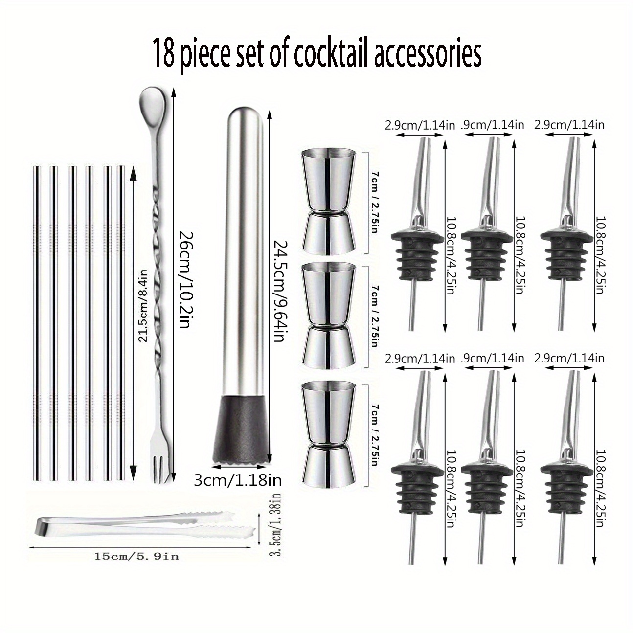 Colección de Artículos Esencia - Home Bar Setup Kit reseña y precio