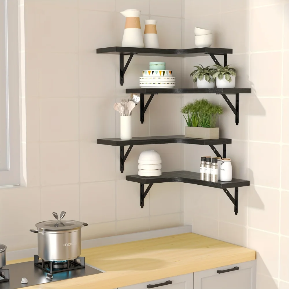 Estantes Flotantes de Madera N - Home Bar Shelf reseña y precio