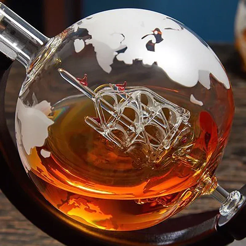 Juego de Decantador de Whisky  - Decanter Globe Set reseña y precio