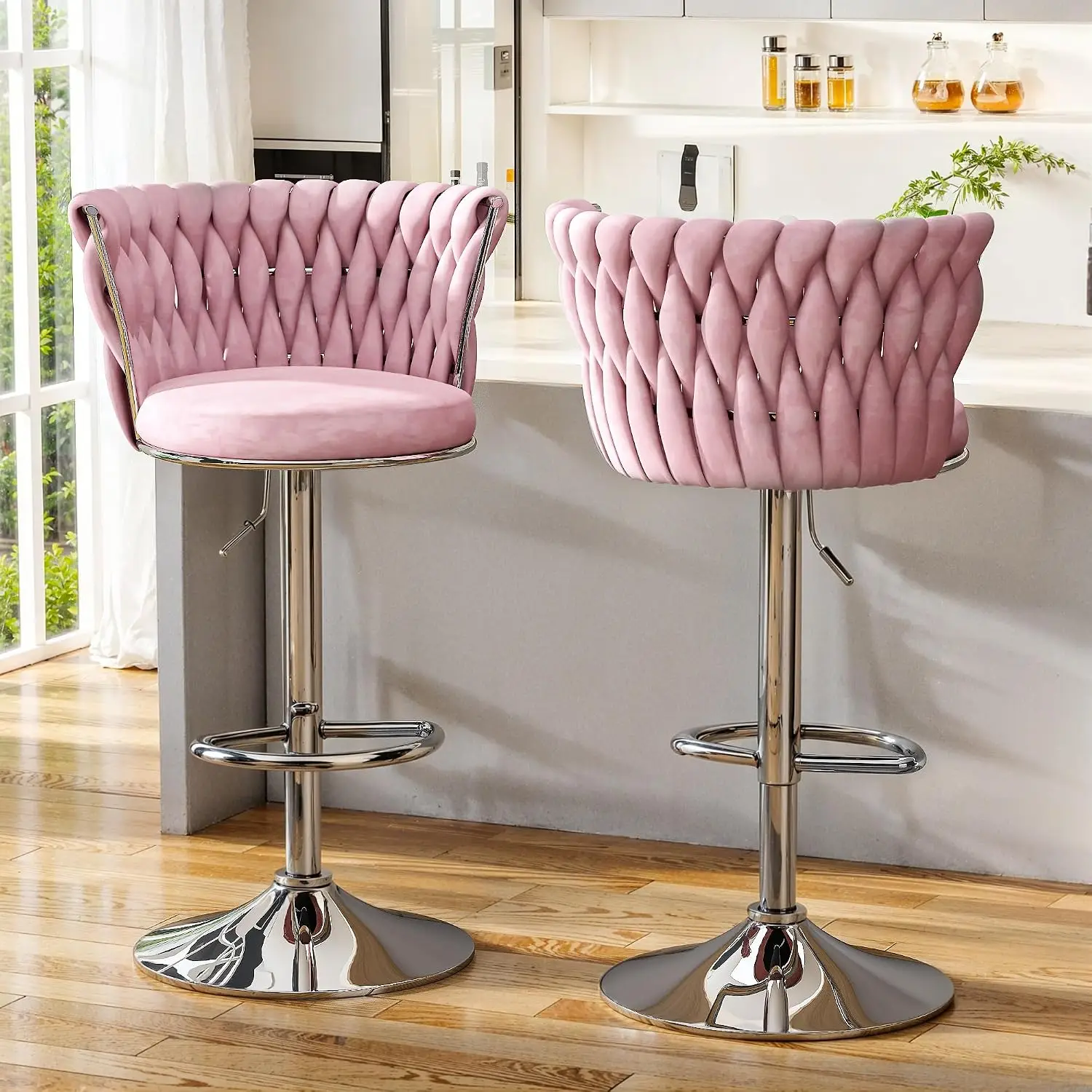 Juego de 2 taburetes de bar de - Home Bar Stools reseña y precio