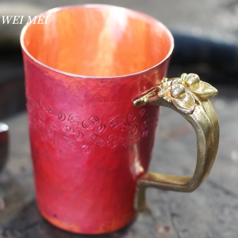 Taza de café de desayuno de co - Mule Copper Mug reseña y precio