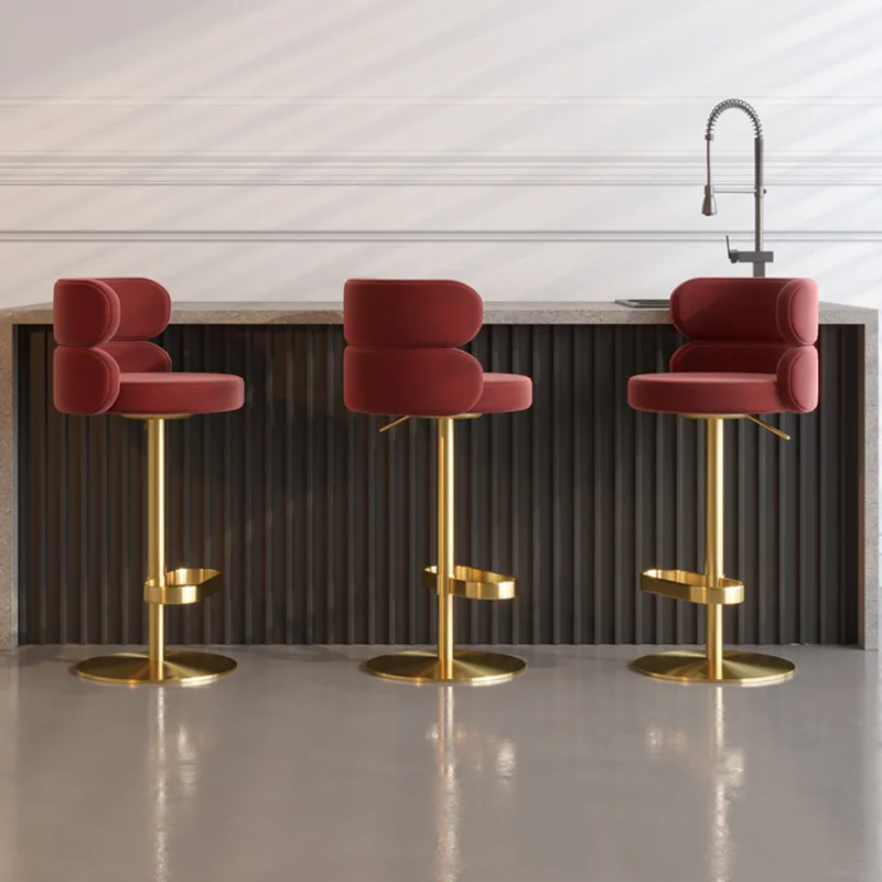 Para moderno de lujo de acero  - Home Bar Stools reseña y precio