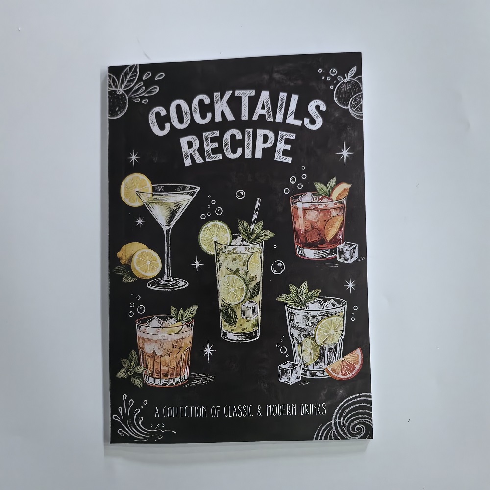 Libro de recetas de cócteles c - Cocktail Recipe Book reseña y precio