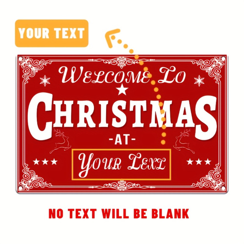 Letrero Navideño Personalizado - Home Bar Signs reseña y precio