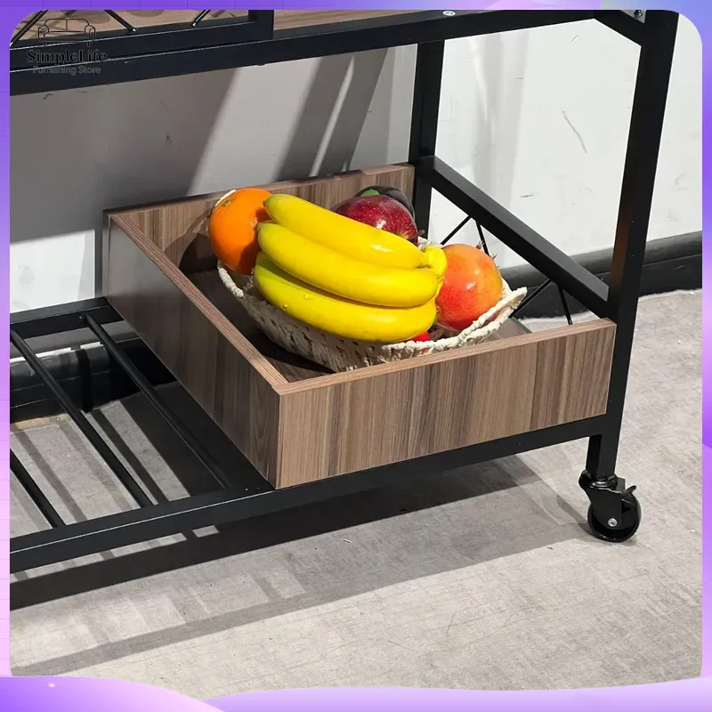 Carrito de Cocina Multifuncion - Home Bar Shelf reseña y precio