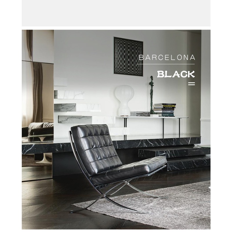 Sillón Barcelona de Cuero, Sil - Home Barcelona reseña y precio