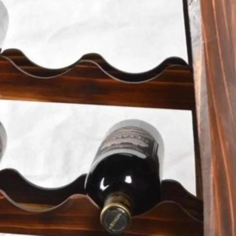 Estante de vino de madera maci - Home Bar Shelf reseña y precio