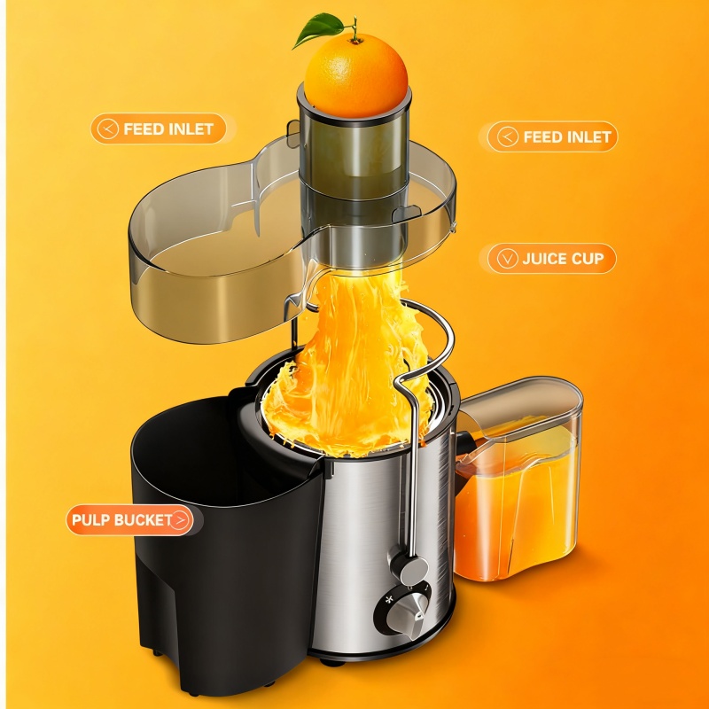 Máquina exprimidora sin BPA, E - Citrus Juicer Bar reseña y precio