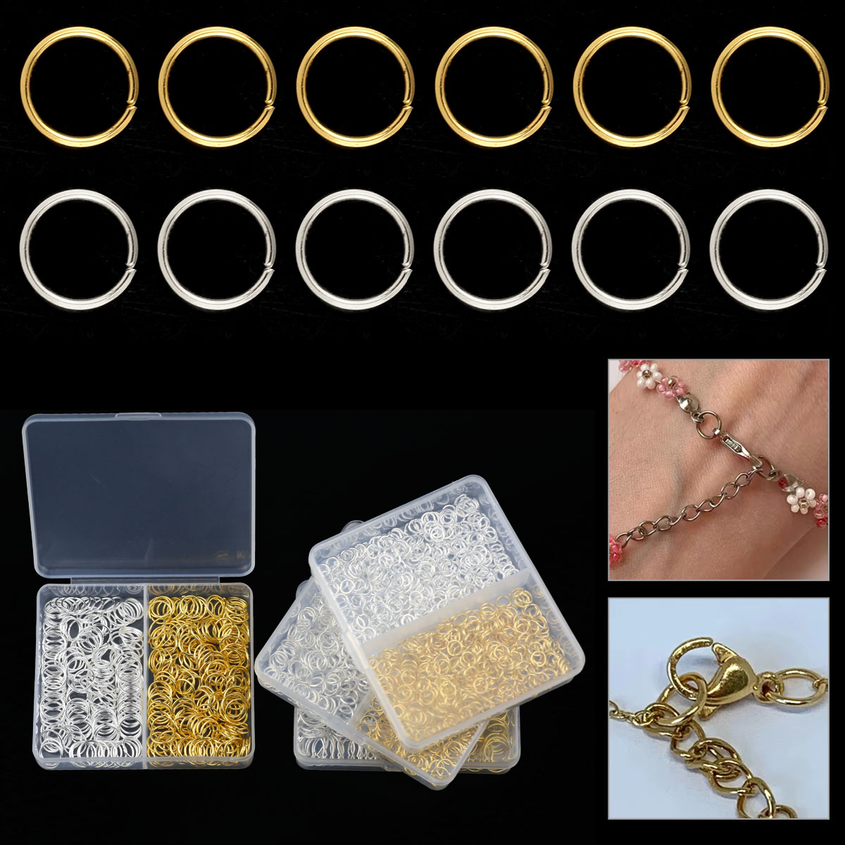 Anillo de salto abierto de Col - Bar Cart Gold reseña y precio
