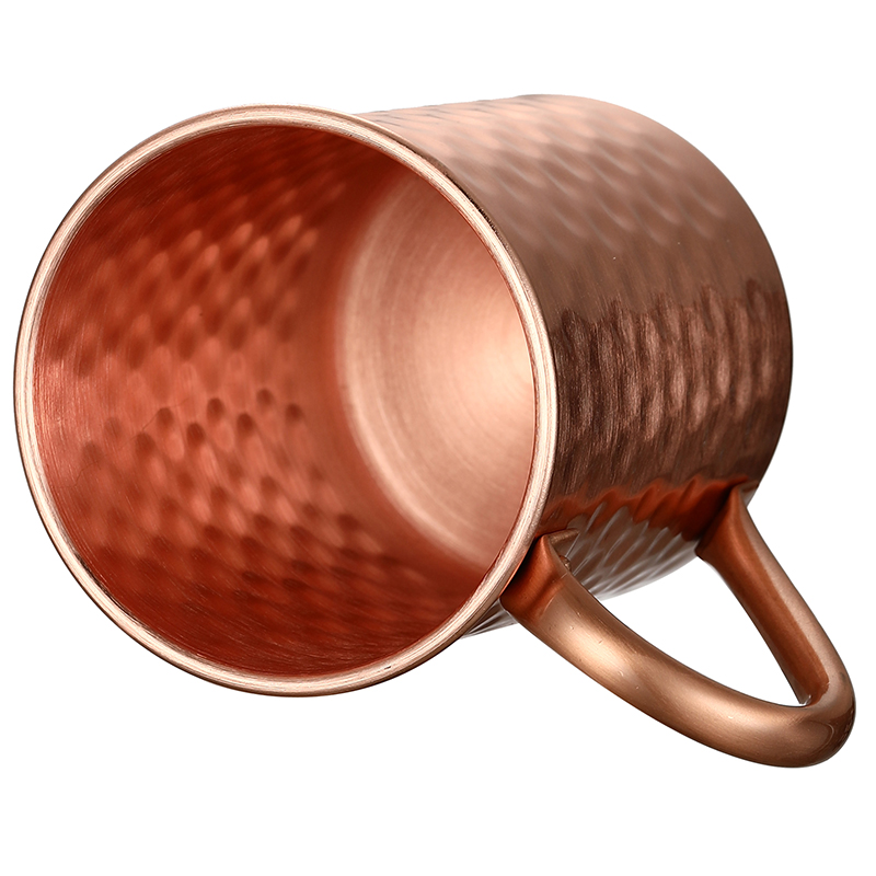 Taza de cobre martillado chapa - Mule Copper Mug reseña y precio
