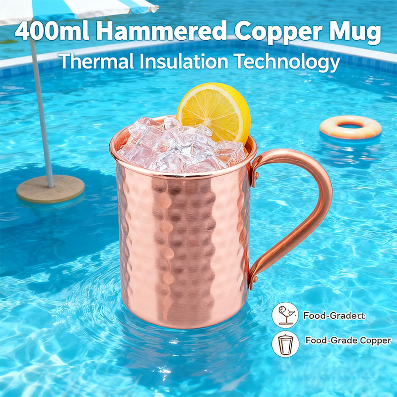 Nuevas Tazas 100% Cobre Puro S - Mule Copper Mug reseña y precio