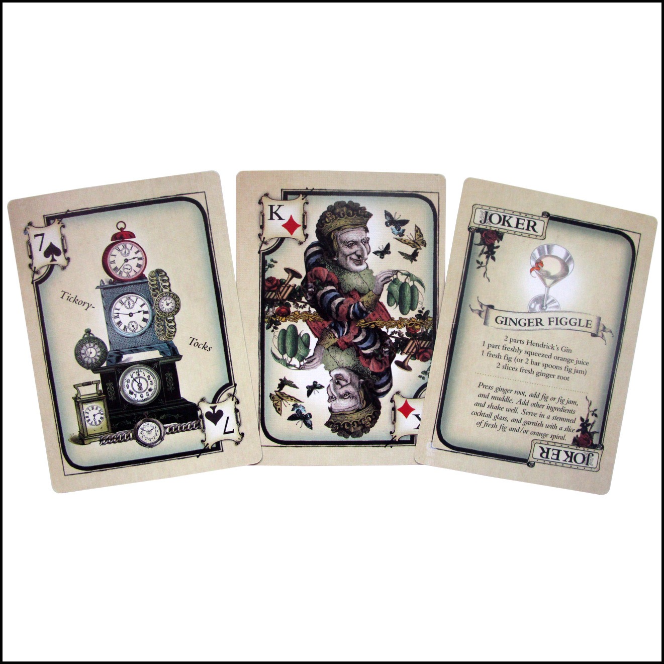 Baraja de cartas Hendrick's Gi - Cocktail Recipe Book reseña y precio