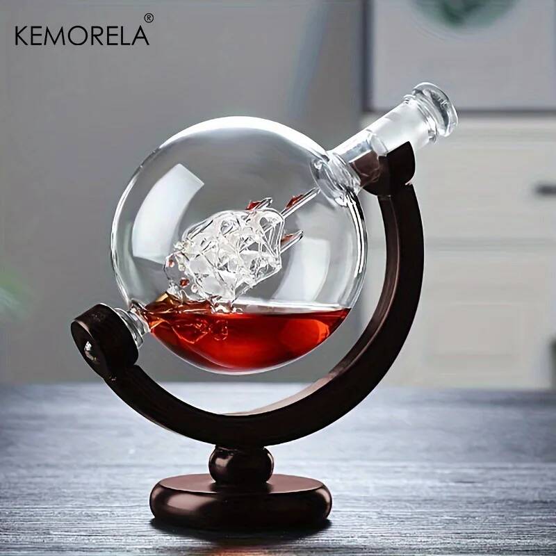 Juego de decantador de whisky  - Decanter Globe Set reseña y precio
