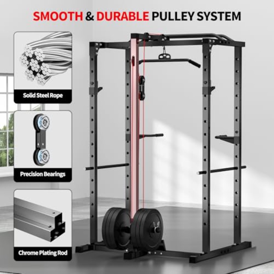 Rack de potencia para gimnasio - Home Bar And Gym reseña y precio