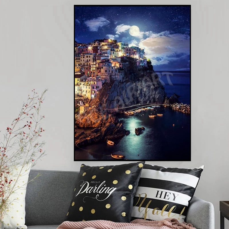 Pintura de diamantes paisaje d - Home Barcelona reseña y precio