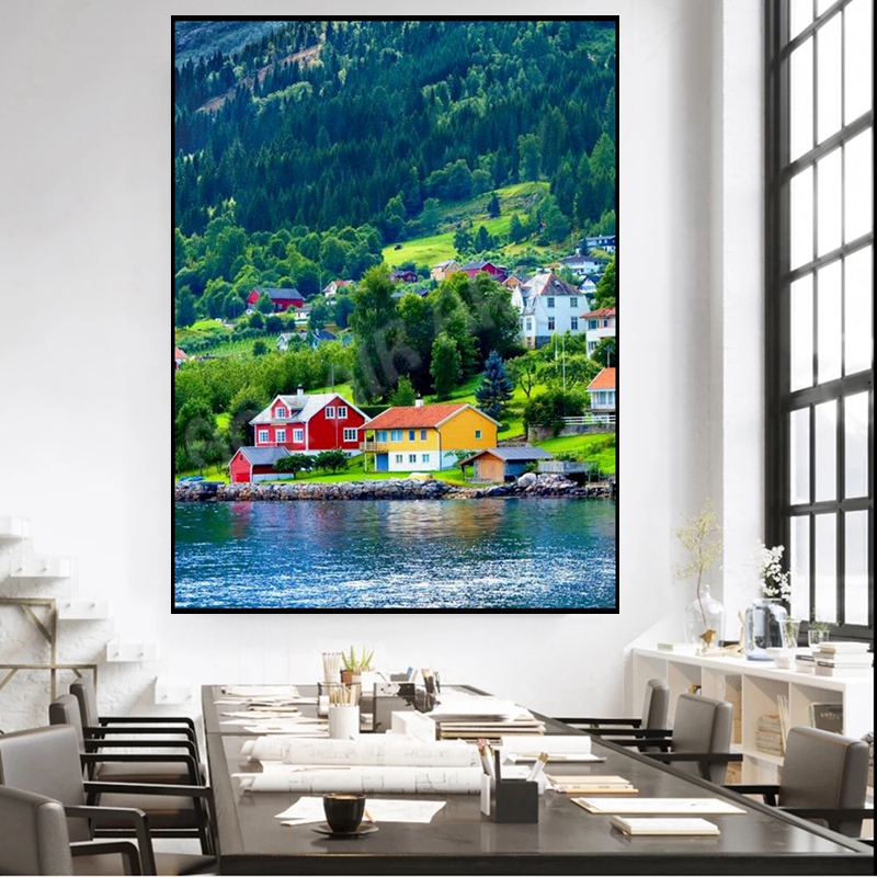 Pintura de diamantes paisaje d - Home Barcelona reseña y precio