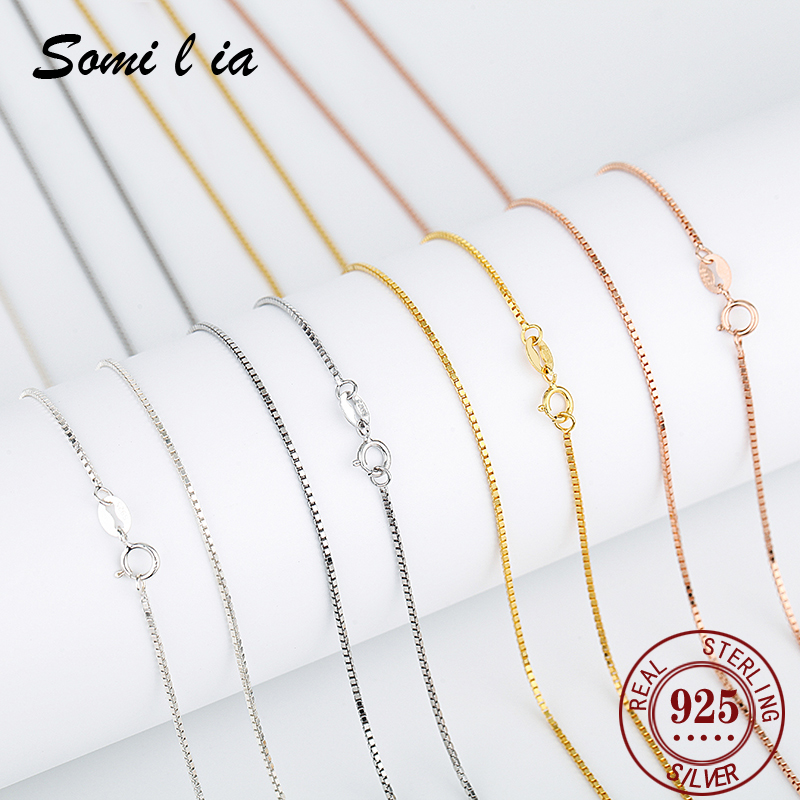 SOMILIA-collar de plata 925 co - Bar Cart Gold reseña y precio