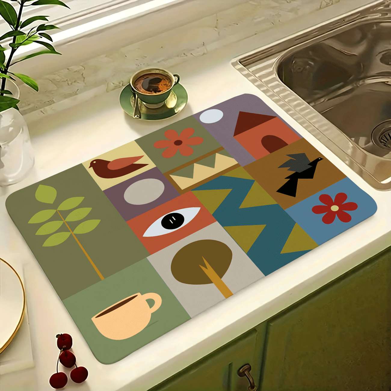 Tapete Absorbente con Estampad - Bar Mat Rubber reseña y precio