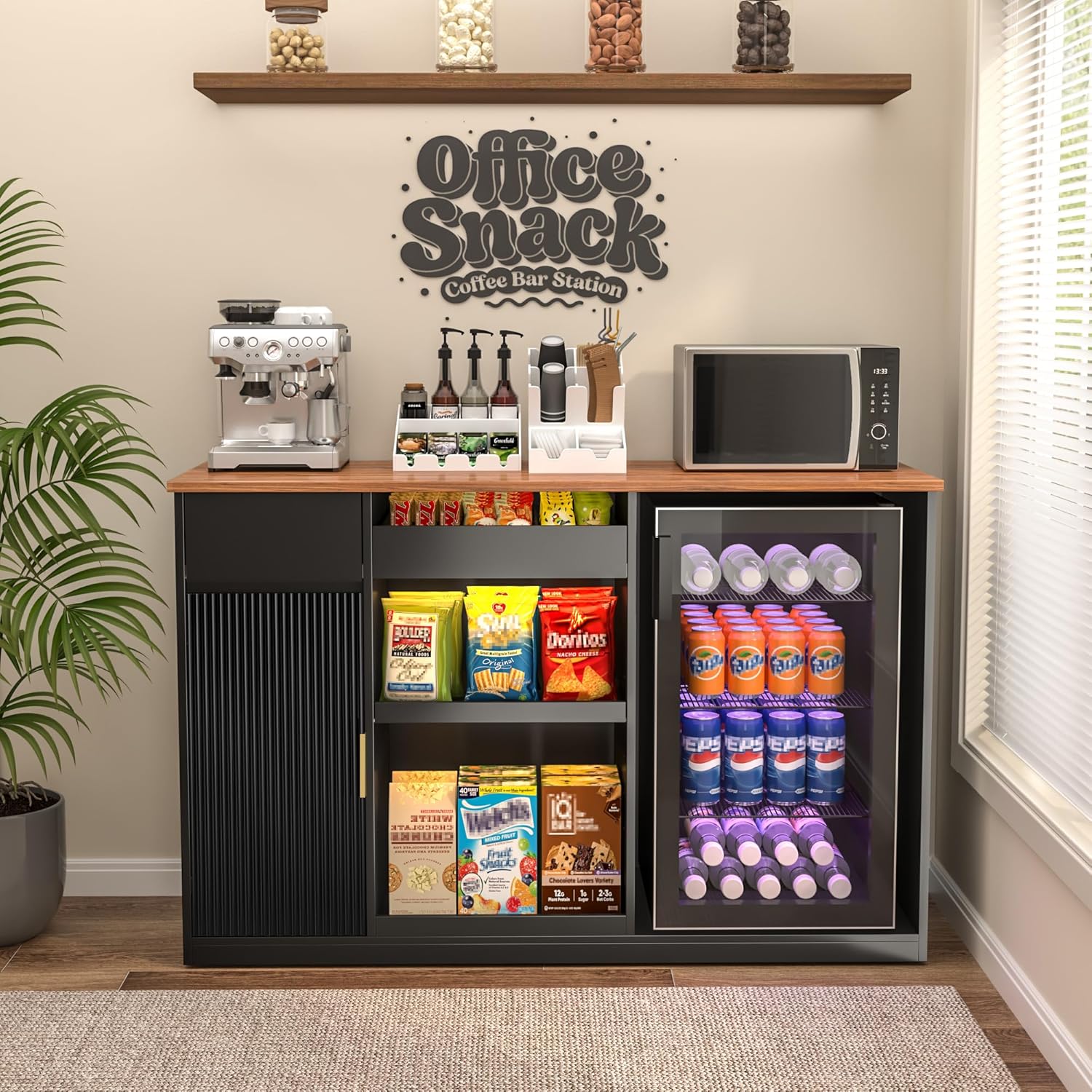 Mueble para Snacks con Espacio - Home Bar Shelf reseña y precio