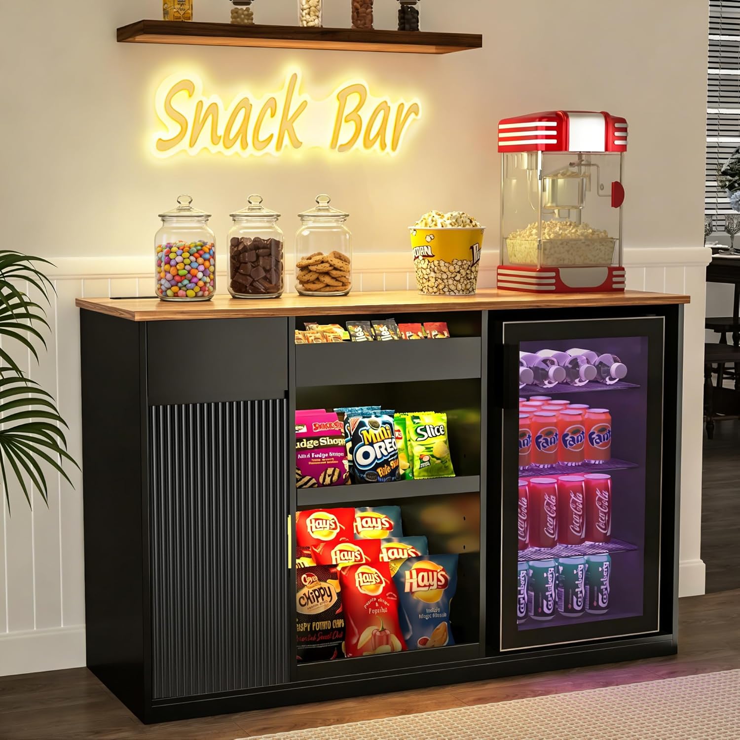 Mueble para Snacks con Espacio - Home Bar Shelf reseña y precio
