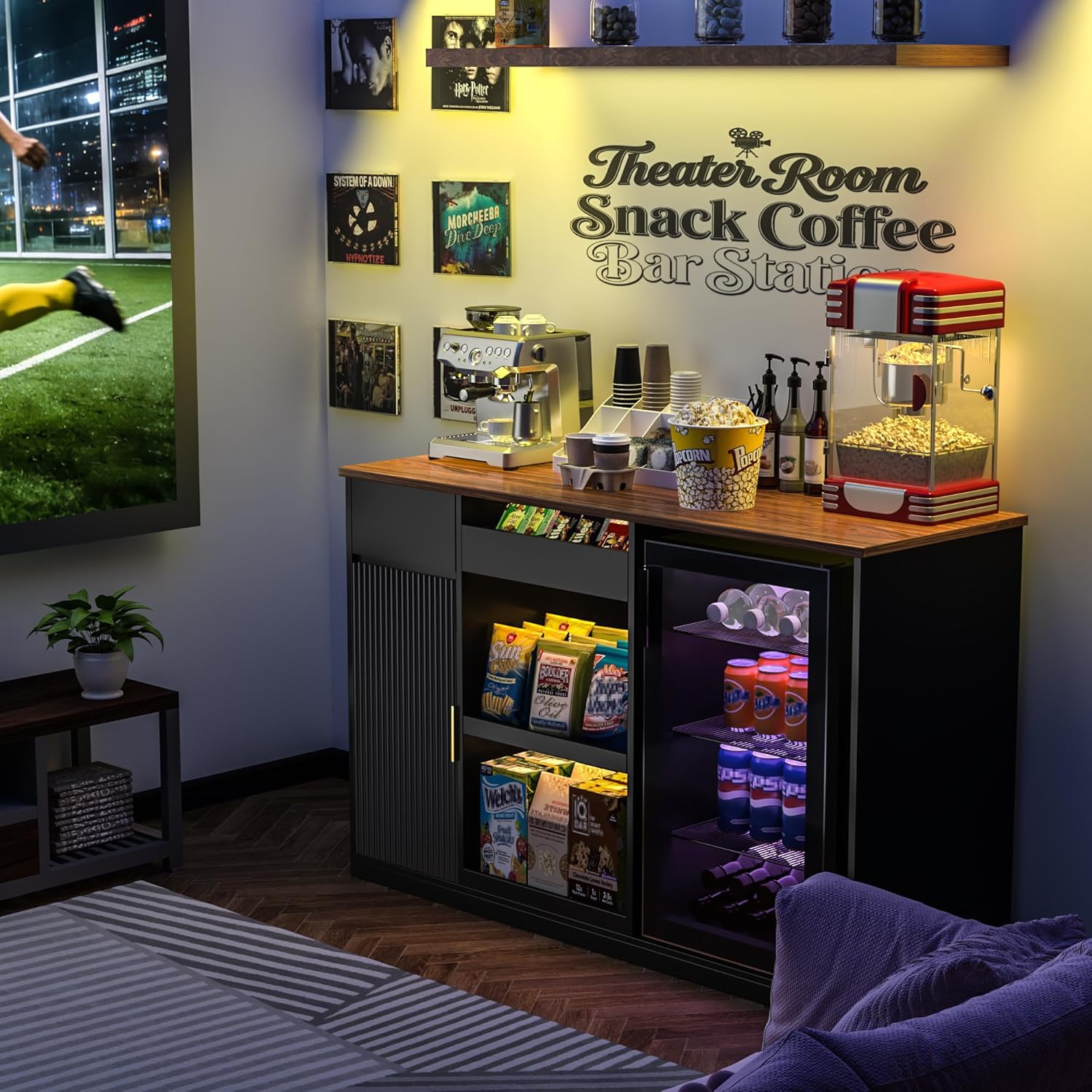 Mueble para Snacks con Espacio - Home Bar Shelf reseña y precio