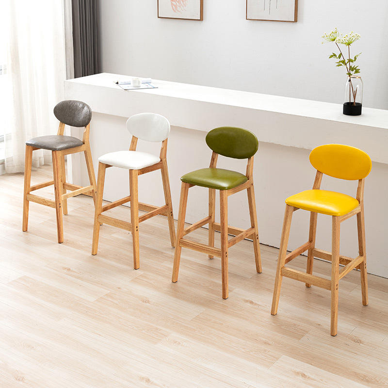 Silla de bar sencilla de mader - Home Bar Stools reseña y precio