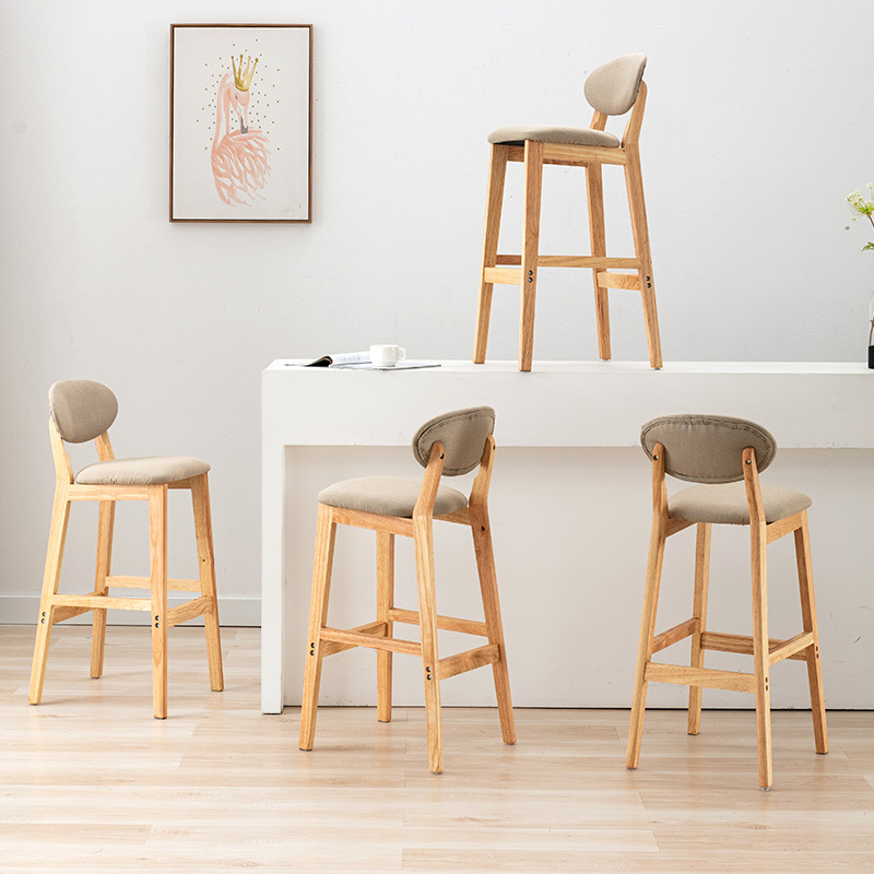 Silla de bar sencilla de mader - Home Bar Stools reseña y precio